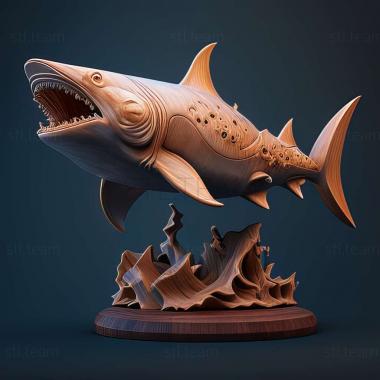 3D модель Carcharhinus tilstoni (STL)